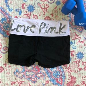 Pink Yoga Shorts